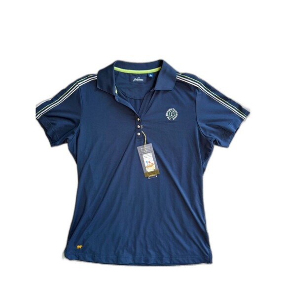 Jack Nicklaus Tops - NWT Jack Nicklaus Memorial Tournament Golf Polo Women's L Navy Performance 18